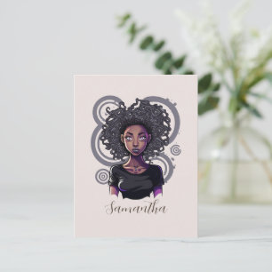 Magical Afro Woman Postkarte