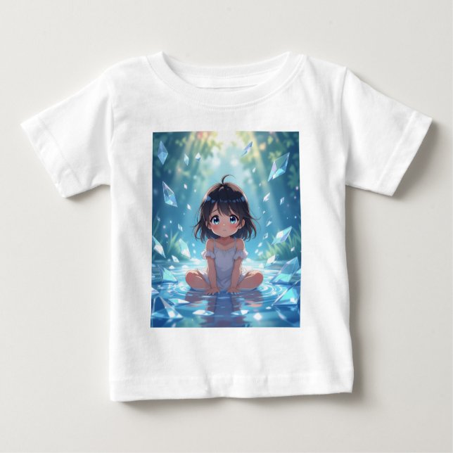 Magical Anime Girl T - Shirt (Vorderseite)