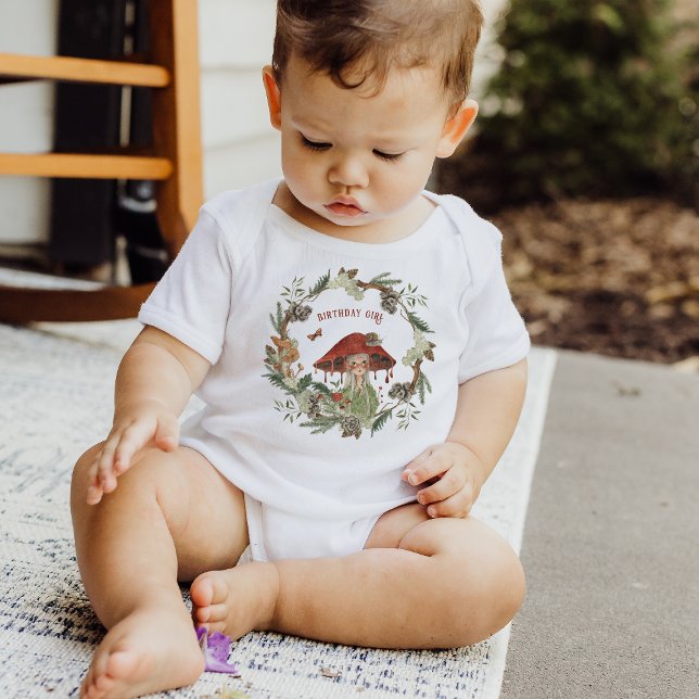 Magical Autumn Forest Fairy | Birthday Kleinkind T-shirt (Von Creator hochgeladen)