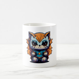 Magical Baby Animal Superhero Illustration Kaffeetasse