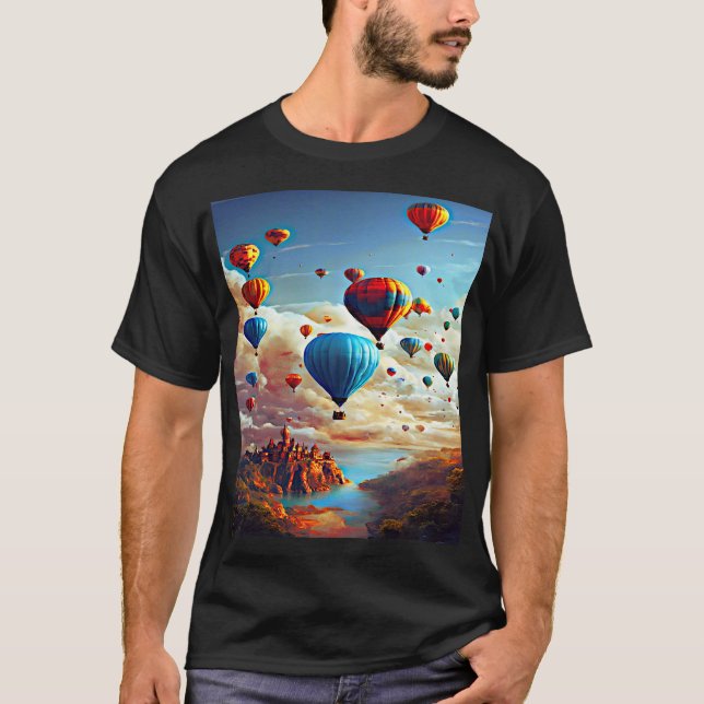 "Magical Balloon Journey" T-Shirt (Vorderseite)