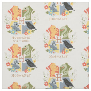 Magical Blooms HOGWARTS™ Wappen Stoff