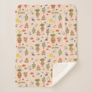 Magical Blooms Mandrake Pattern Sherpadecke