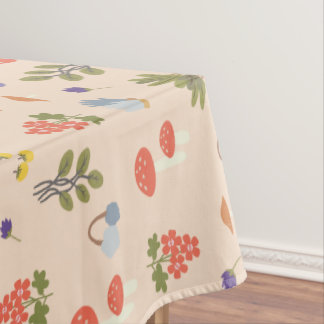 Magical Blooms Mandrake Pattern Tischdecke
