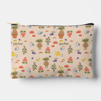 Magical Blooms Mandrake Pattern Zubehörtasche