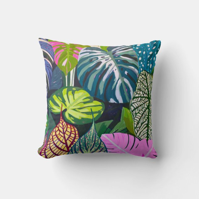 Magical Botanicals Throw Pillow Kissen (Vorderseite)
