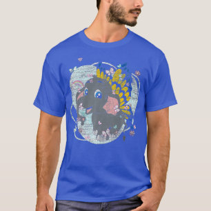 Magical Butterfly Africa Safari Animal Fantasy Ele T-Shirt