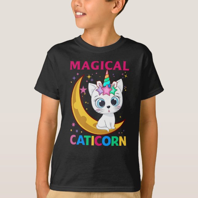 Magical Caticorn T-Shirt (Vorderseite)