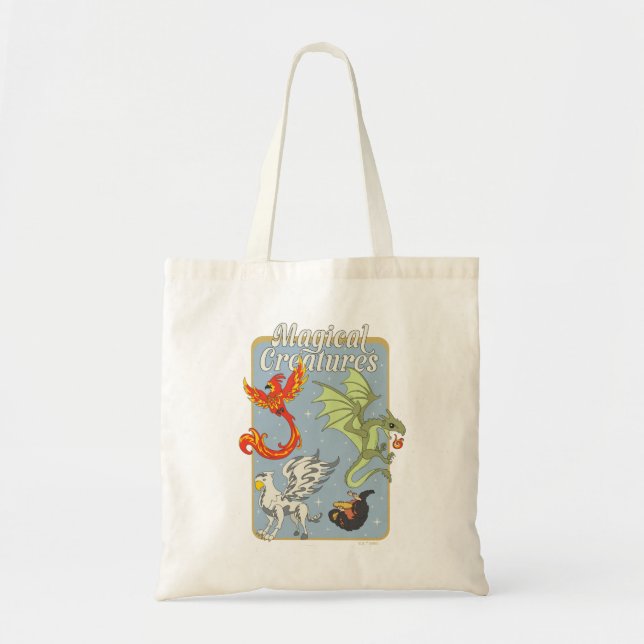 Magical Creatures Vintage Graphic Tragetasche (Vorne)