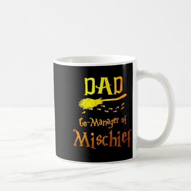 Magical Dad, Manager Of Mischief Birthday Family M Kaffeetasse (Rechts)
