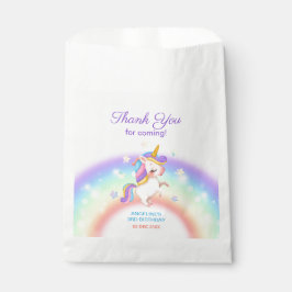 Magical Day Rainbow Stars Unicorn Birthday Geschenktütchen