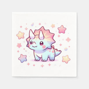 Magical Dino Dinosaur Baby Showerr Serviette