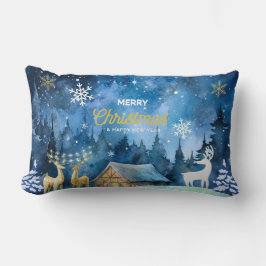 "Magical Dreams Christmas Pillow" Lendenkissen