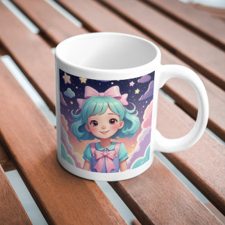 Magical Dreamy Girl Tasse - Niedliche Pastel C Tas