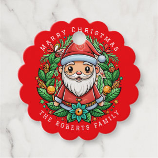Magical Elf Christmas Party Geschenkanhänger