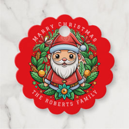 Magical Elf Christmas Party Geschenkanhänger