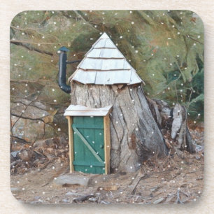 Magical Elf House Untersetzer
