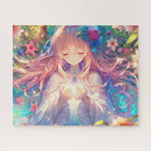 Magical Ethereal Anime Girl Puzzle