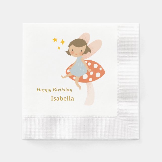 Magical Fairies Party Serviette (Vorderseite)