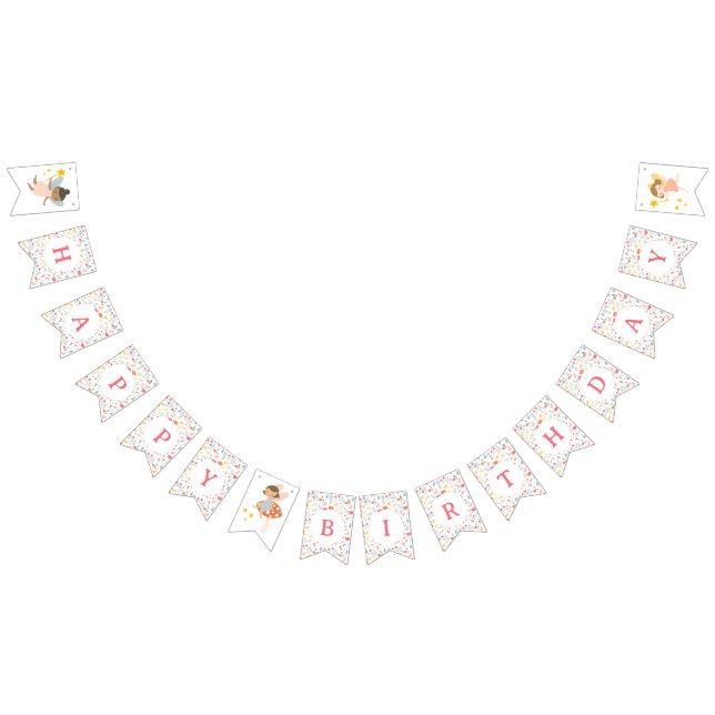 Magical Fairies Party Wimpelkette (Alle)