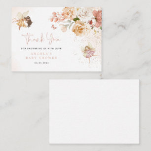 Magical Fairy Garden Baby Dusche Danke Karte