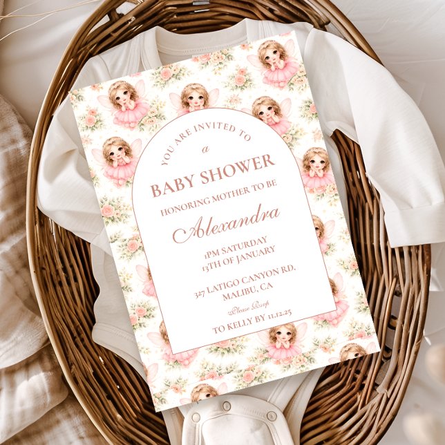 Magical Fairy Garden Baby Shower Einladung (Von Creator hochgeladen)
