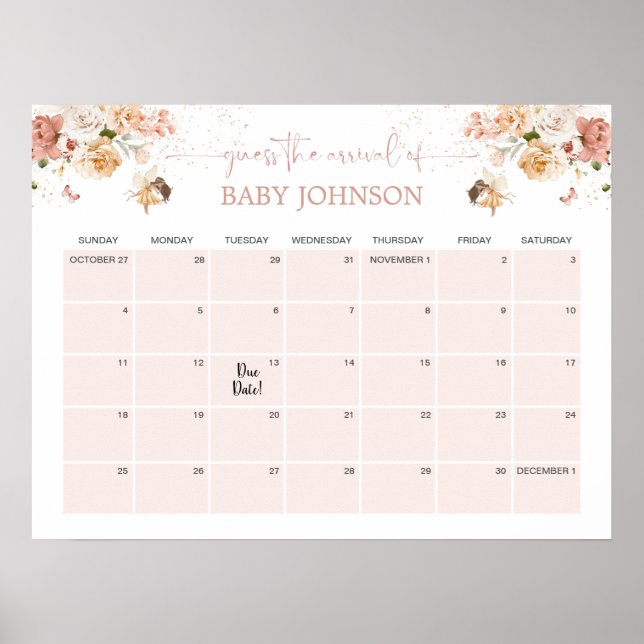 Magical Fairy Garden schätzen den Fälligkeitskalen Poster (Vorne)