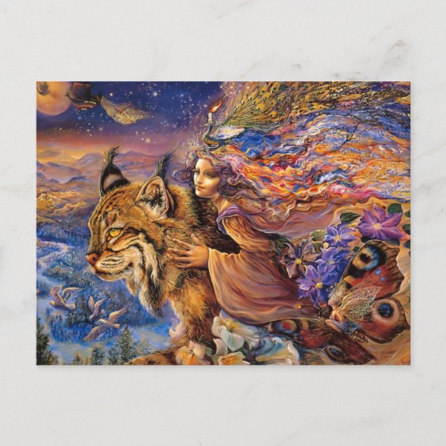 Magical Fairy Postcard Postkarte (Vorderseite)