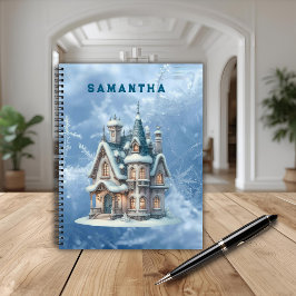 Magical Fairy Tale Castle Spiral Notebook Notizbuch