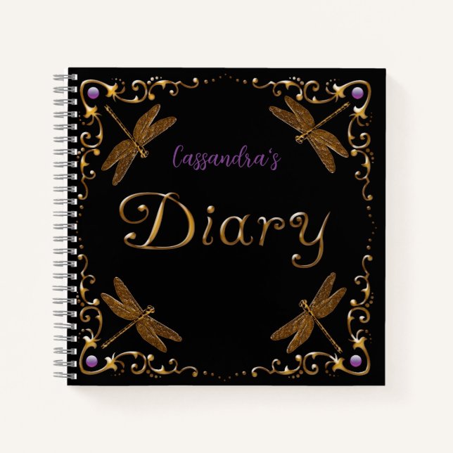 Magical Fairy Tale Fantasy Personalisiert Notizbuch (Vorderseite)