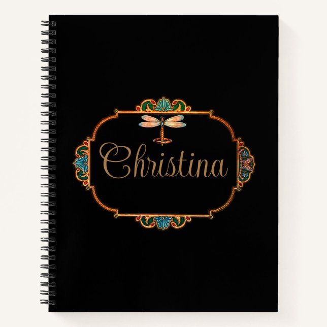 Magical Fairy Tale Fantasy Personalisiert Notizbuch (Vorderseite)