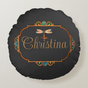 Magical Fairy Tale Fantasy Personalisiert Rundes Kissen