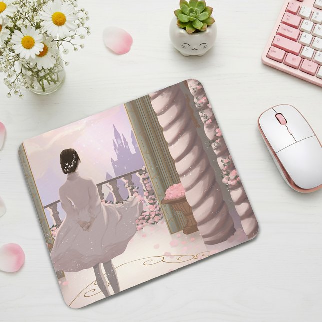 Magical Fairy Tale Palace Mouse Pad Mousepad (Von Creator hochgeladen)