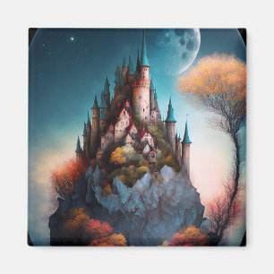 Magical Fantasy Castle Magnet