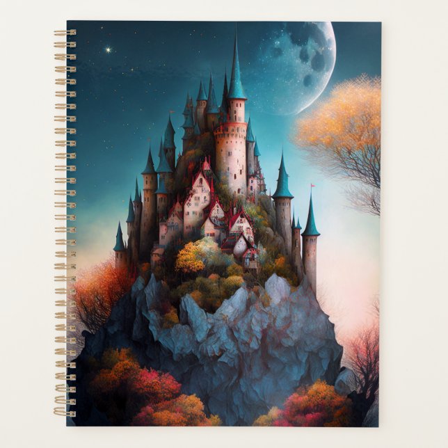 Magical Fantasy Castle Planner Planer (Vorderseite)