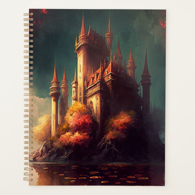 Magical Fantasy Castle Planner Planer (Vorderseite)