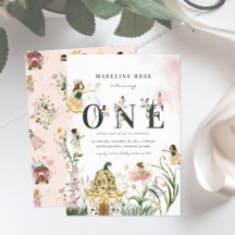 Magical Floral Fairy 1st Birthday Party