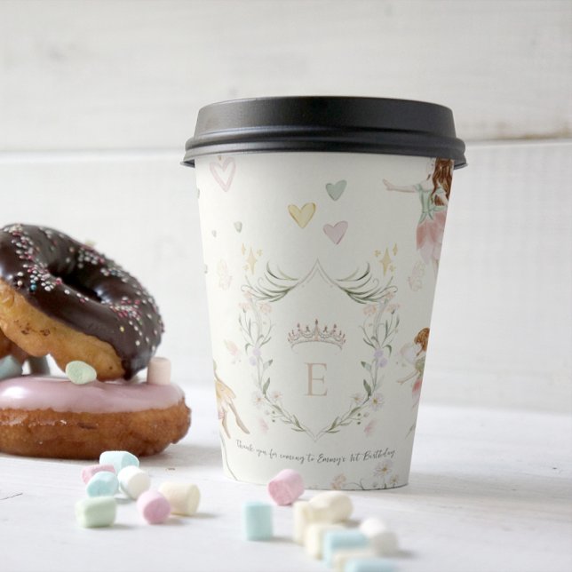 Magical Floral Fairy | Geburtstagspartei Pappbecher (Von Creator hochgeladen)