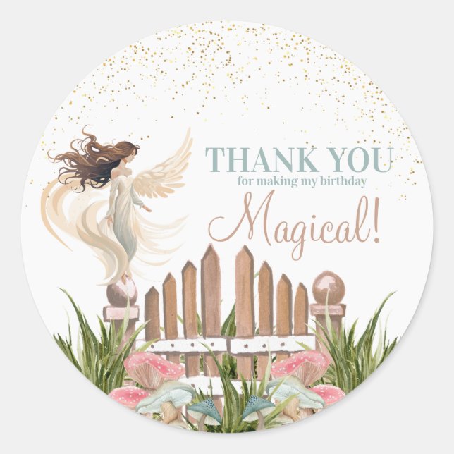 Magical Garden Fairy Stickers (Vorderseite)