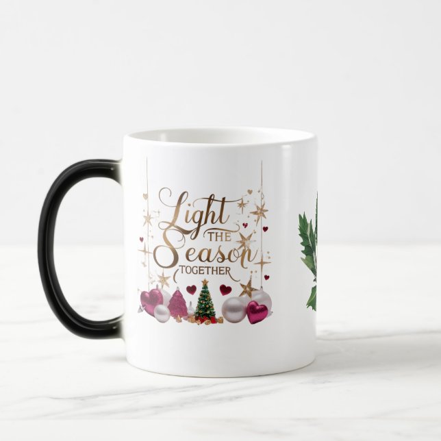 Magical Gold Script Light the Season Together Verwandlungstasse (Links)