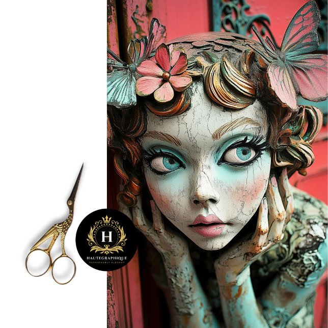 Magical Gothic Paris Gargoyle Decoupage Seidenpapier (Von Creator hochgeladen)