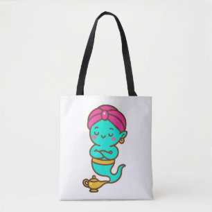 Magical Kawaii Djinn - Neon Spirit