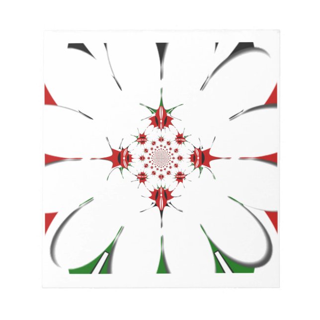 Magical Kenya: Embrace Kultur Kaleidoscope 🇰 🇪. Notizblock (Vorderseite)