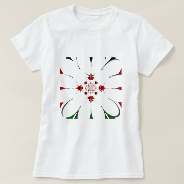 Magical Kenya: Embrace Kultur Kaleidoscope 🇰 🇪. T-Shirt (Design vorne)