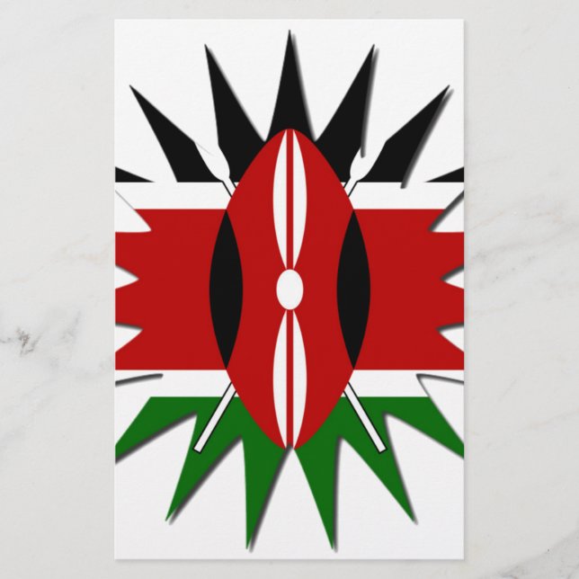 Magical Kenya feiert Welttourismus-Tag 🇰 🇪 Briefpapier (Vorderseite)