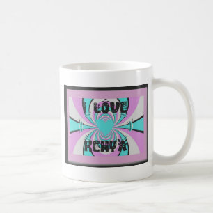 Magical Kenya: Ich LIEBE KENYA Tasse