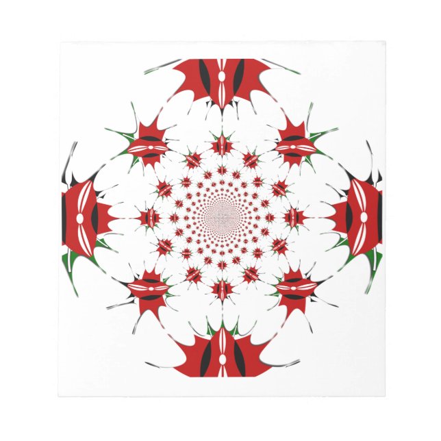 Magical Kenya: Kaleidoskop Kultur Identität 🇰 🇪 Notizblock (Vorderseite)