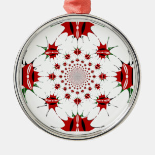 Magical Kenya: Kaleidoskop Kultur Identität 🇰 🇪 Silbernes Ornament