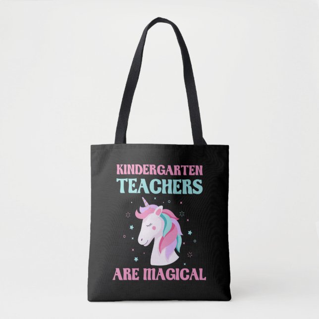 Magical Kindergarten Lehrer Unicorn Bildung (Vorderseite)