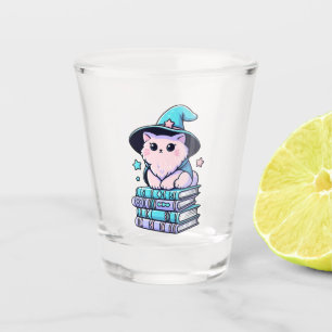 Magical Kitty Sorcerer Schnapsglas